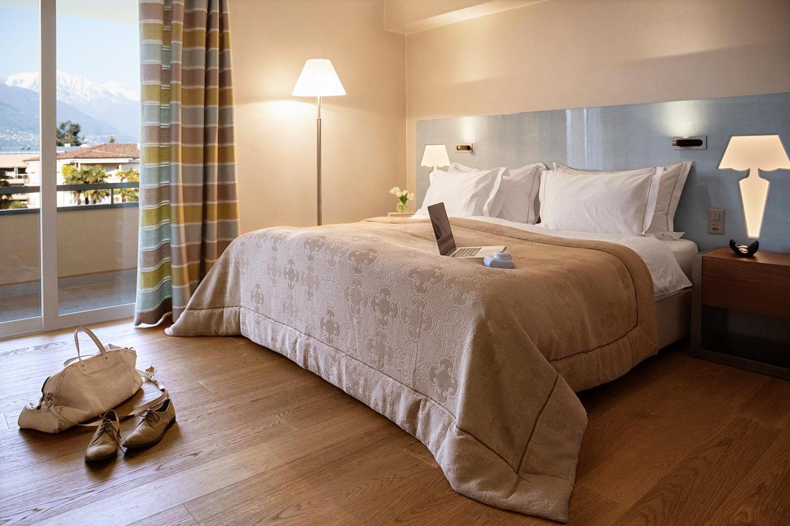 Hotel Eden Roc - The Leading Hotels Of The World Ascona Esterno foto